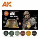 AK-Interactive AK 11629 WWI GERMAN UNIFORMS SET thumbnail