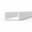 U Channel 4.0 width x 350mm - STYRENE STRIP thumbnail