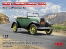 ICM 1:24 - Ford Model A Standard Phaeton (1930's)  (24051) thumbnail