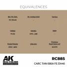RC885 CARC Tan 686A (FS 33446) thumbnail
