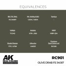 RC901 Olive Drab FS 34087 thumbnail