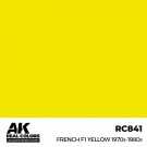 RC841 French F1 Yellow 1970s-1980s thumbnail
