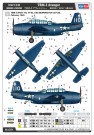 Hobby Boss 1:72 - Grumman TBM-3 Avenger (87274) thumbnail