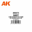 0.3mmthickness x 245 x 195mm - STYRENE SHEET thumbnail