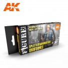 AK-Interactive AK 11624 SPLITTERTARNMUSTER UNIFORMS SET thumbnail