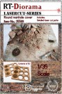 RT-Diorama 1:35 - 35589 Round Manhole Cover (6 pcs) thumbnail