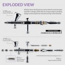 Gaahleri Premium Series GHPM-Mobius 0.2mm airbrush thumbnail