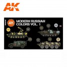 AK-Interactive AK 11662 MODERN RUSSIAN COLORS VOL 1 SET thumbnail