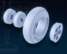 ANYZ Resin Wheel set for KOTARE 1/32 Spitfire MK I thumbnail