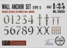 RT-Diorama 1:35 - 35659 Wall Anchor Set (Type 1) thumbnail