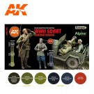 AK-Interactive AK 11635 WWII SOVIET UNIFORM COLORS SET thumbnail