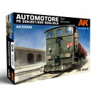 AK-Interactive 1:35 - Automotore FS 206/207/208 Sogliola Rail Shunter 35009 thumbnail
