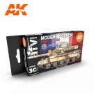 AK-Interactive AK 11661 MODERN FRENCH ARMY COLORS SET thumbnail