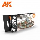 AK-Interactive AK 11660 WWI FRENCH AFV COLORS SET thumbnail