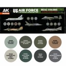 AK-Interactive RCS120 US Air Force & ANG Aircraft Colors 1960s Set thumbnail