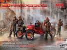 ICM 1:35 - Model T 1914 Fire Truck with Crew (35606) thumbnail