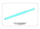 U.S. 76,2 mm M7 gun Barrel for M10 Tank Destroyer thumbnail