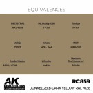 RC859 Dunkelgelb-Dark Yellow RAL 7028 thumbnail