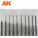 AK Interactive - Drill bits 0,4mm-1,3mm thumbnail