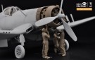 Magic Factory 1:48 - 7507 US WWII Ground Service Crew Set thumbnail