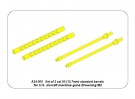 Set of 2  cal .50 (12,7mm) standard barrels for US aircraft machine guns Browning M2 thumbnail