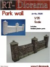 RT-Diorama 35245 Park Wall (1:35) thumbnail