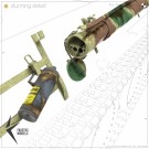 Faustus Models 1:35 - FM35021 Panther Tool Racks (Battle worn) thumbnail