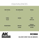 RC866 Silver Grey No.28 (BS381) thumbnail