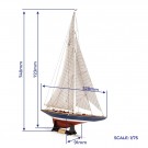 OcCre 1:75 - Endeavour Yacht Model - 1934 America’s Cup (12013) thumbnail