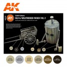AK-Interactive AK 11674 OLD & WEATHERED WOOD VOL 2 SET thumbnail