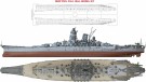 Pontos Model 1:700 - IJN Battleship Yamato 1945 Full Hull Model Kit (70002R1) thumbnail