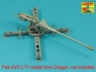 German 88mm KwK 43/3 L/71 Tiger B Serien-Turm,Late Barrel thumbnail
