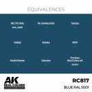 RC817 Blue RAL 5001  thumbnail