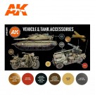 AK-Interactive AK 11647 VEHICLE AND TANK ACCESSORIES SET thumbnail