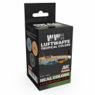 AK-Interactive RCS104 Luftwaffe WWII Tropical Colors Set thumbnail