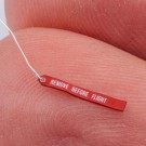 ANYZ Remove before flight signs 12,0 mm + 16,0 mm + 20,0 mm + 24,0mm (BLACK)  thumbnail