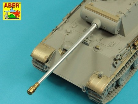 7,5 cm gun barrel for Panther Ausf.G Late