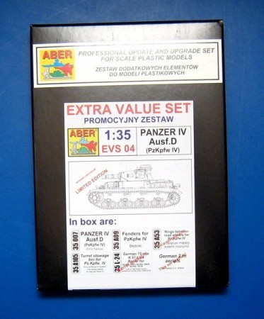 PzKpfw IV Ausf.D (Extra Value Set)