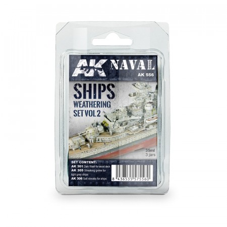 AK-Interactive AK556 Ships Weathering Set Vol.2