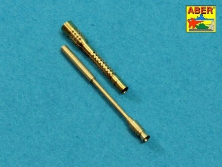 Set of 2 barrels for German 13mm aircraft machine guns MG 131 (late type) - Aber Models