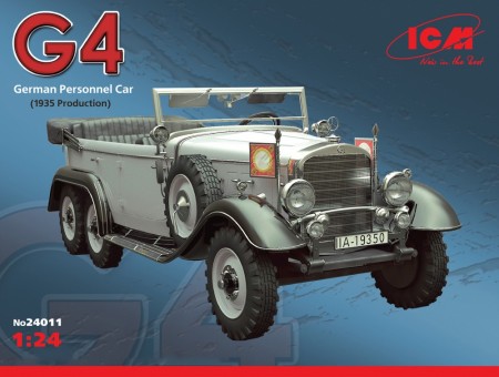 ICM 1:24 - Typ G4 (1935 production), WWII German Personnel Car (24011)