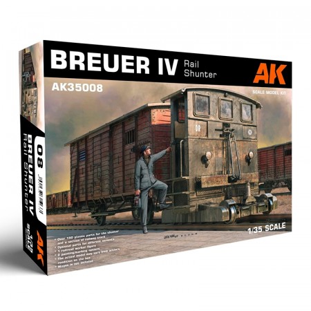 AK-Interactive 1:35 - Breuer IV Rail Shunter (35008)