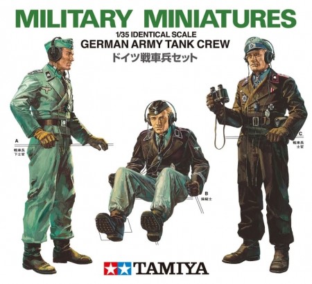 Tamiya 1:35 - 35001 WWII German Army Tank Crew