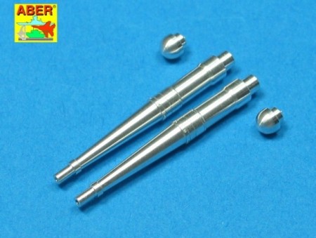 2 barrels for Hispano 20mm for Spitfire - Aber Models