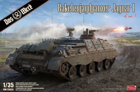 Das Werk 1:35 - Raketenjagdpanzer Jaguar 1 (2 In 1)
