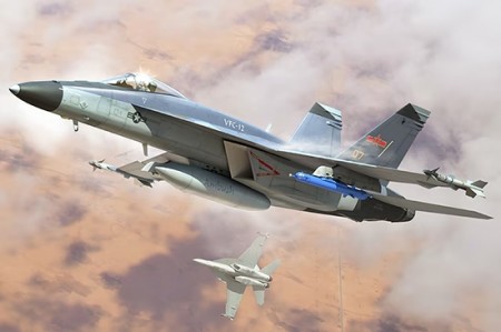 Hobby Boss 1:48 - 85818 Boeing F/A-18 E Super Hornet (VFC-12)