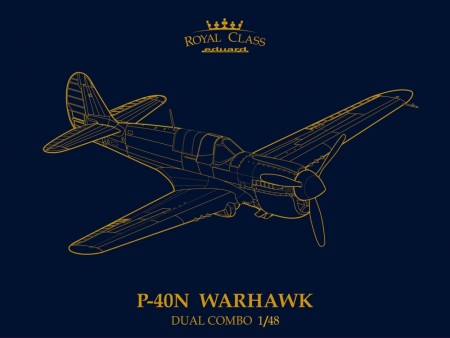Eduard 1:48 - P-40N WARHAWK ROYAL CLASS DUAL COMBO (R0025)
