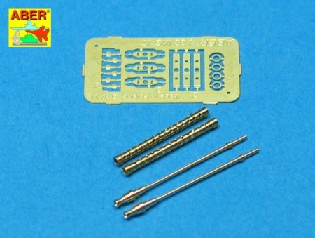 2  barrels for MG 17 - Aber Models