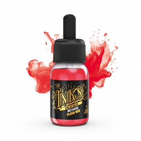 AK The Inks - Fluor Red
