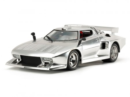 Tamiya 1:24 - Lancia Stratos Turbo (Silver Color Plated) (25418)